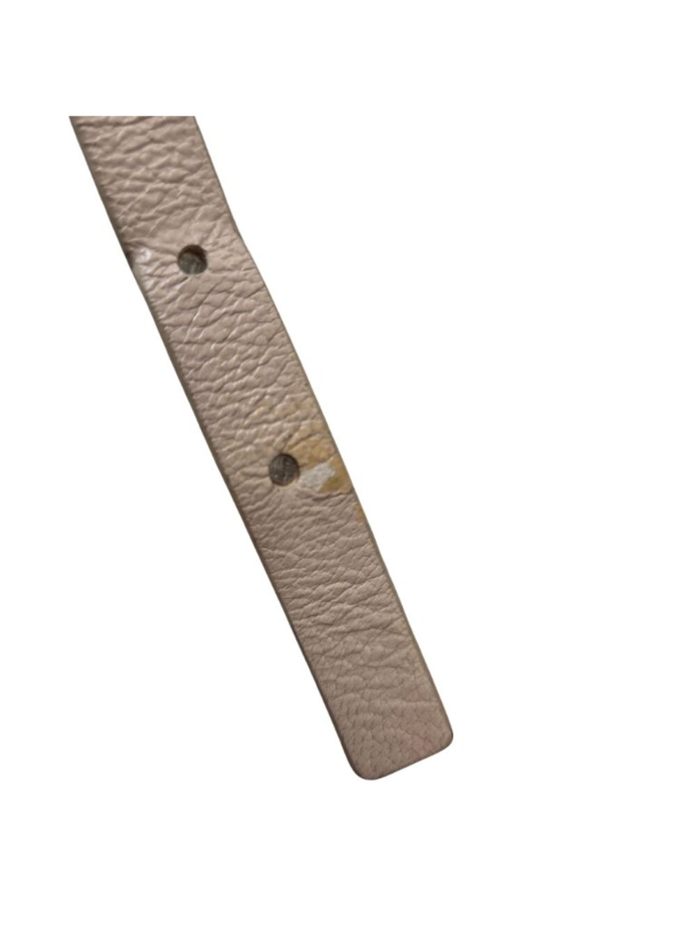 Tory Burch Double Wrap Logo Pink Leather & Rose Gold Bracelet - Picture 5 of 6